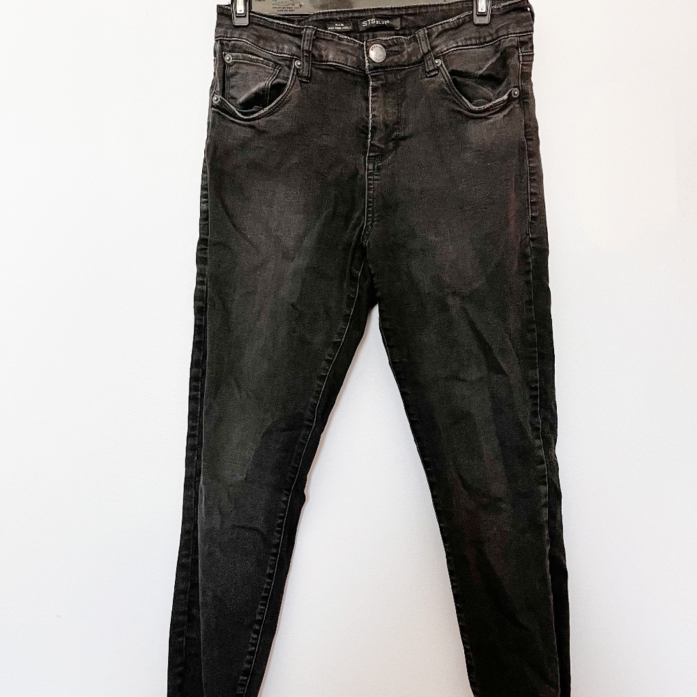 💛 SALE (2/$30) High Rise STS Blue Jeans (27)
